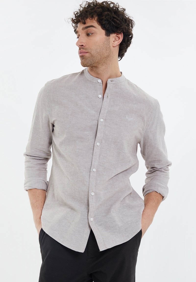 Threadbare USHUAIA - Camicia - stone