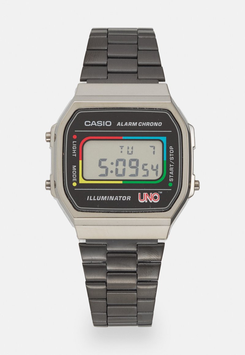 Casio X Casio CASIO X UNO UNISEX SET - Digital watch - black - Zalando.ie