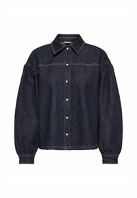 ONLNORELA - Button-down blouse - dark blue denim