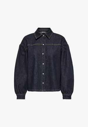 ONLY, Denim ONLNORELA Denim - Button-down blouse - dark blue denim