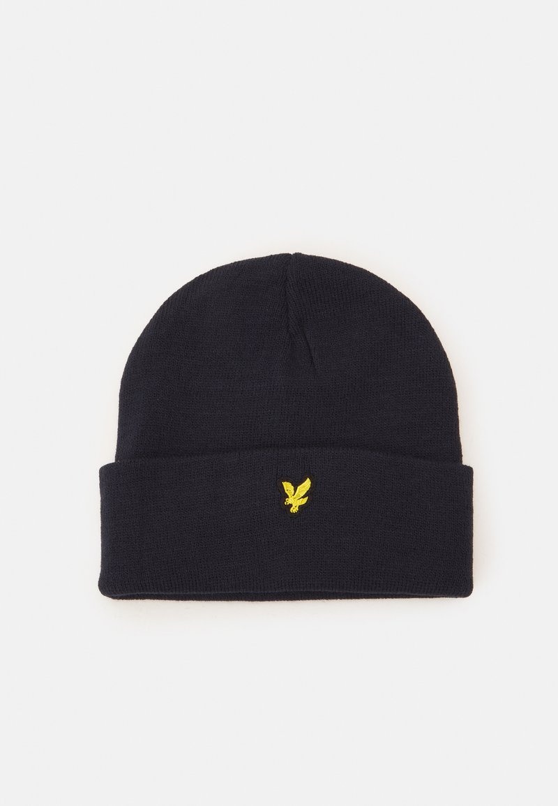Lyle & Scott BRIM BEANIE UNISEX - Bonnet - Espresso/marron