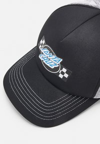 Santa Cruz CONTEST OVAL UNISEX - Sapka - black/white