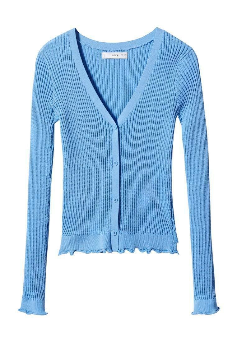 Mango Vest donkerblauw