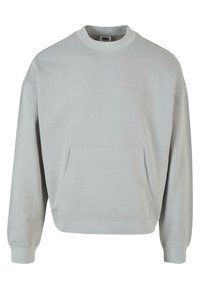 Urban Classics - BOXY POCKET CREW - Sweatshirt - lightasphalt Miniaturebillede 1