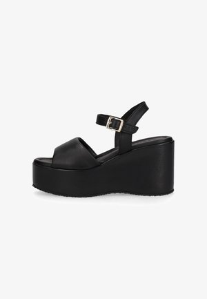 Frau Shoes, Sandalias de tacón - black