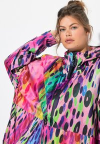 LAURASØN PRINTED FUNCTIONAL UNISEX HOODED RAIN - Parka - apricot