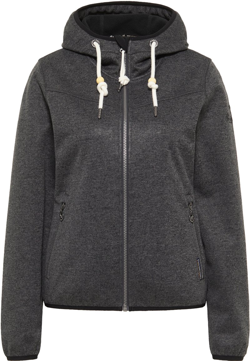 Schmuddelwedda Outdoorjas donkergrijs gemêleerd Schmuddelwedda Outdoorjas donkergrijs gemêleerd