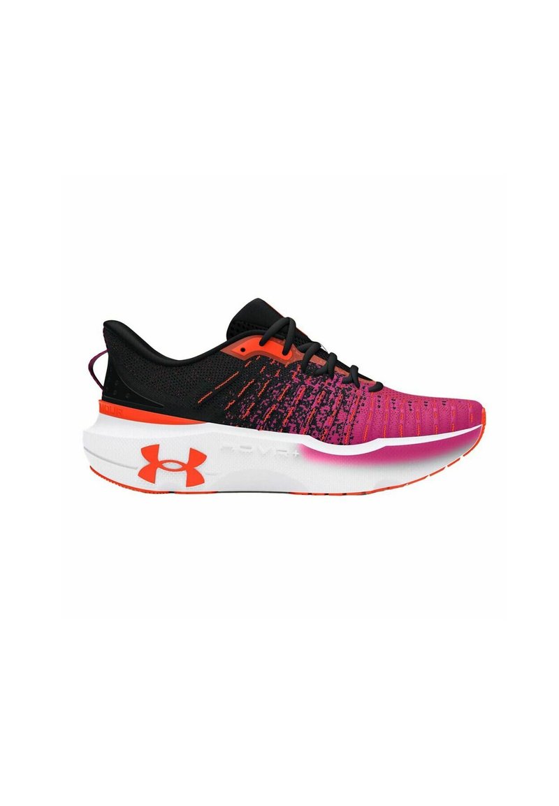 Under Armour INFINITE ELITE - Chaussures de running sur route - black astro pink phoenix fire