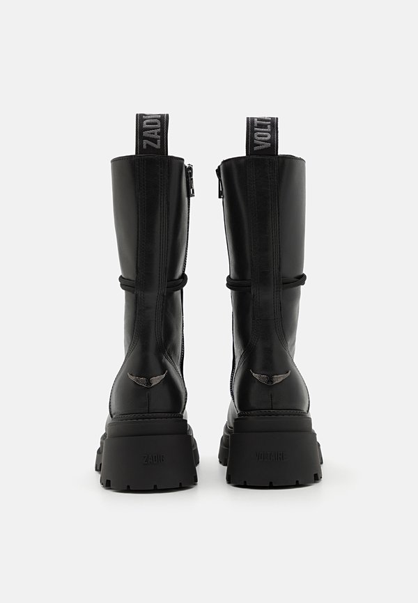 RIDE SEMY SHINY - Platform boots - noir3