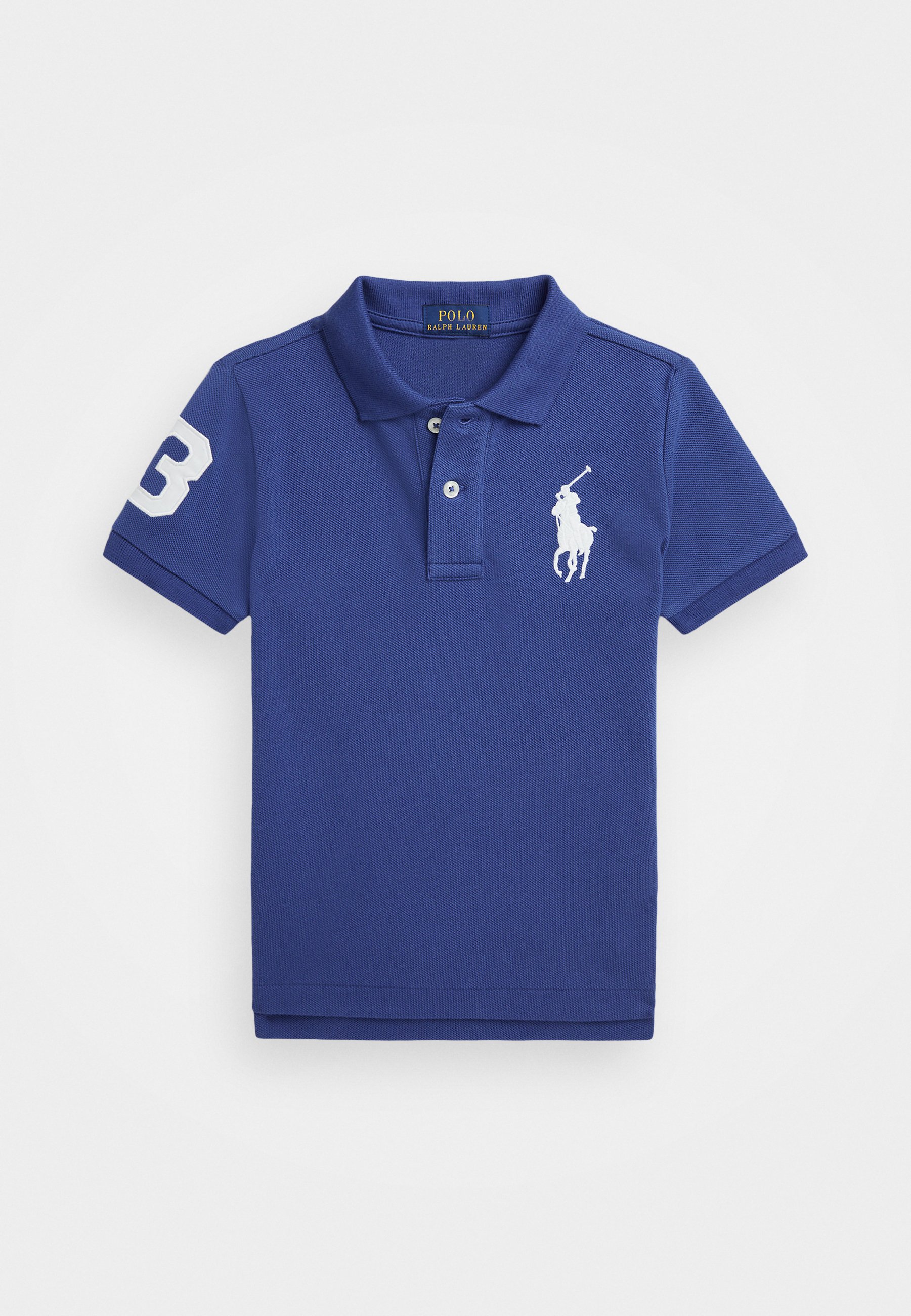Big Pony Cotton Mesh Polo POLO RALPH LAUREN Men's Crest Big Pony Classic  Fit Cotton Mesh