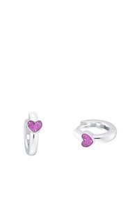 Prinzessin Lillifee HERZEN GLITZER - Pendientes - lila