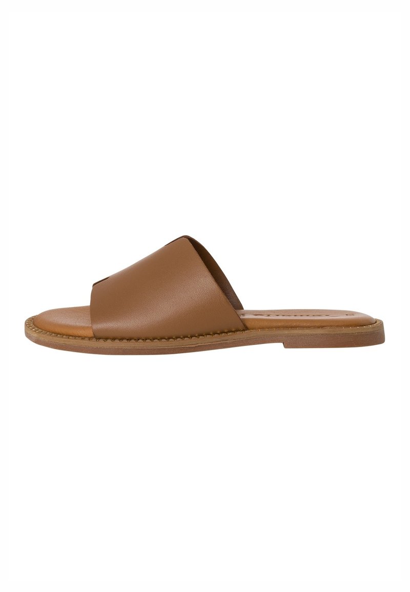Tamaris Comfort Femme - Sandales Pantoufles Cuir Large Fit, Confort Toute La Journée & Style Élégant