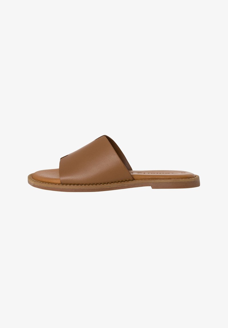 Tamaris Comfort Femme - Sandales Pantoufles Cuir Large Fit, Confort Toute La Journée & Style Élégant