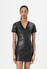 TWINSET COATED DRESS - Koktailové šaty/večierkové šaty - nero