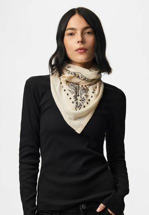 Pieces, SCHAL PCNOVIS - Foulard - whitecap gray