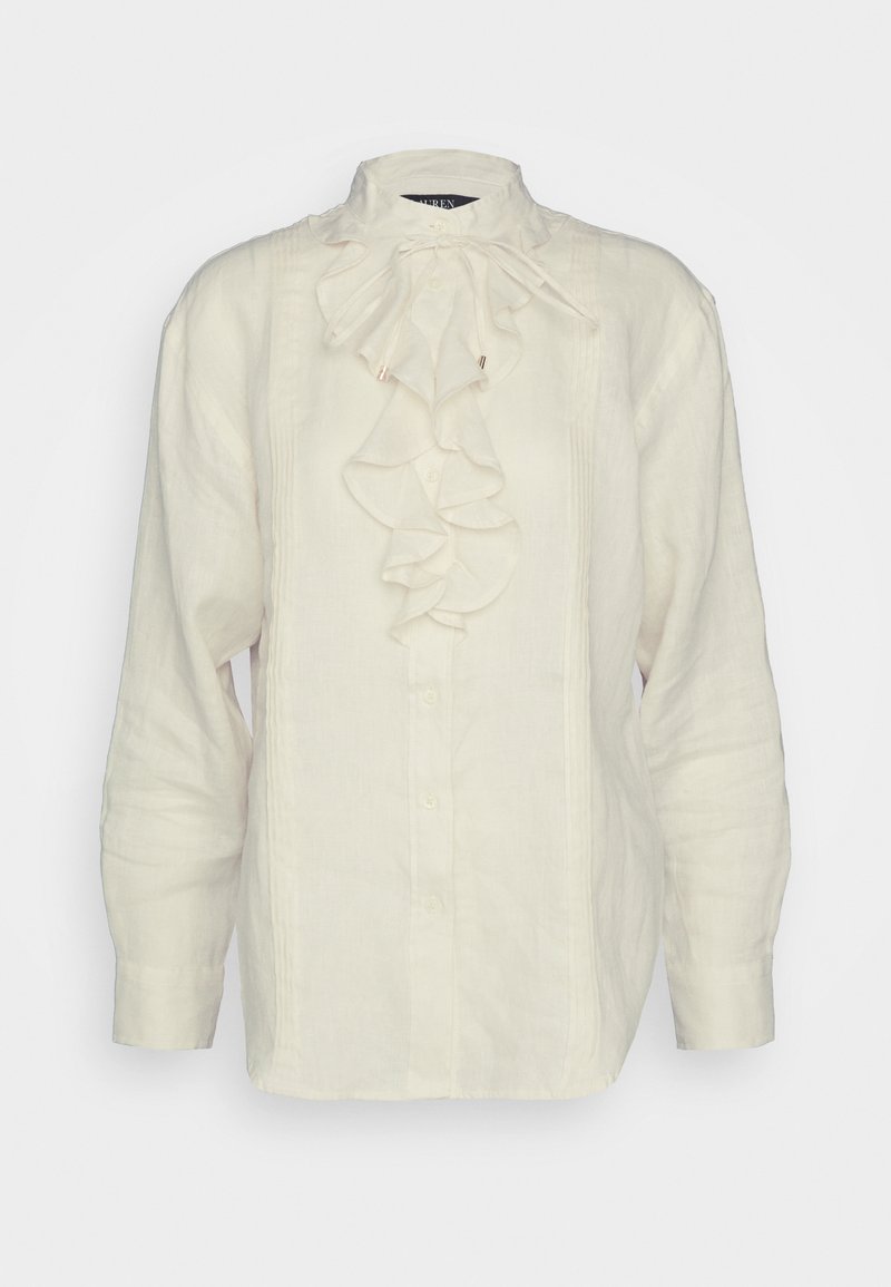 Lauren Ralph Lauren Overhemdblouse crème Lauren Ralph Lauren Overhemdblouse crème