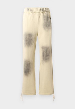 MOSAIC PANTS UNISEX - Teplákové kalhoty - beige