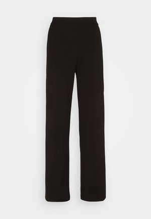 Vero Moda VMLISCOOKIE WIDE SOLID PANT - Pantaloni - black