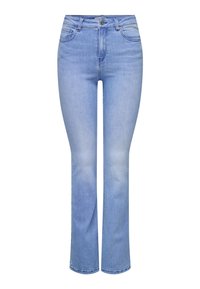 ONLMILA FLARED - Trapezaste traperice - special bright blue denim