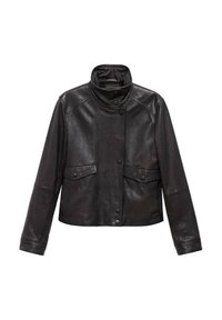 Mango Leather Jacket Brown Zalando ie Mango Leather Jacket Brown Zalando ie