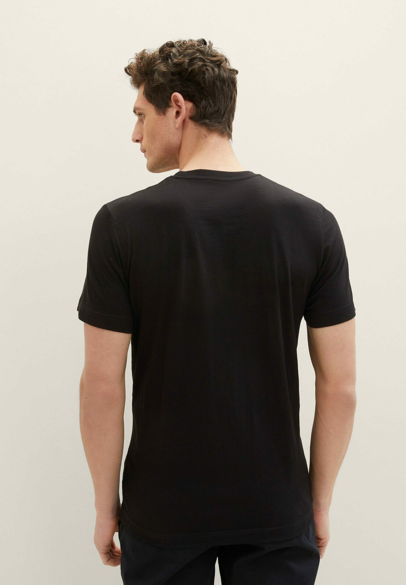Tom Tailor Basic T-Shirt Für Herren In Plussize – Lässig, Mit Print, Perfekt Für Größere Männer