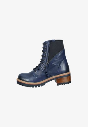 Manitu Lace-up ankle boots - blau