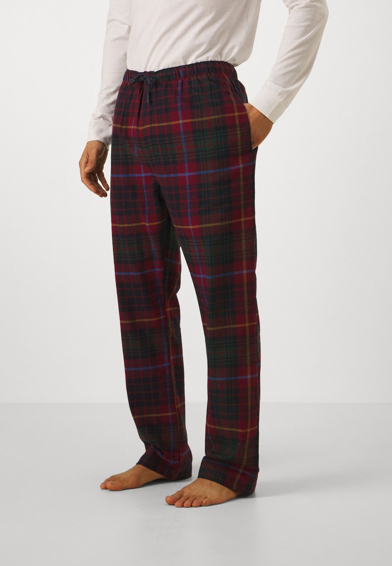 Björn Borg CORE PANTS - Pantalón de pijama - forest night/verde oliva