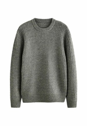 REGULAR FIT - Strickpullover - grey