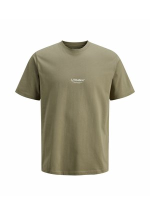 JJESOHO TEE SS CREW NECK NOOS - T-shirt basique - vetiver