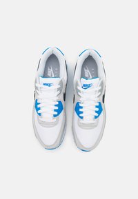 Nike Sportswear AIR MAX 90 - Sneakers - white/black/photo blue