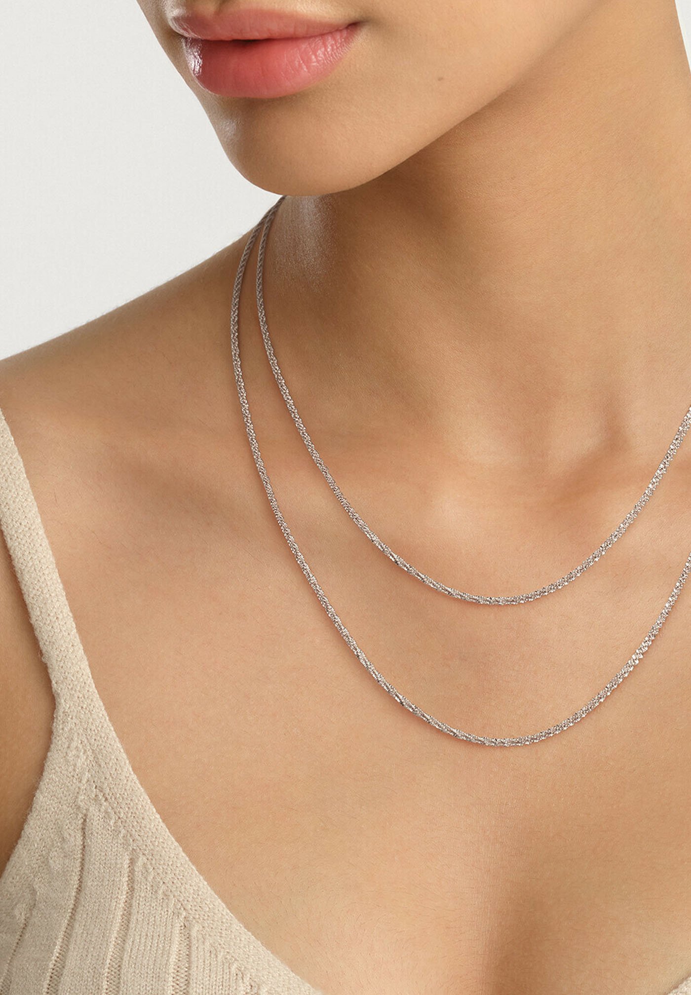 Daniel Wellington TWISTED - Necklace - silver-coloured - Zalando.ie