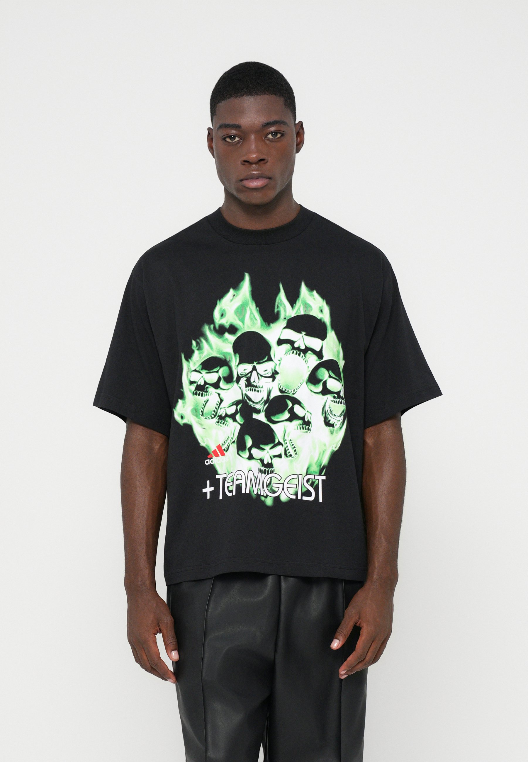 adidas Originals ILLUSTRATED TEE UNISEX - Print T-shirt - black
