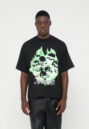 adidas Originals ILLUSTRATED TEE UNISEX - T-shirts med print - black