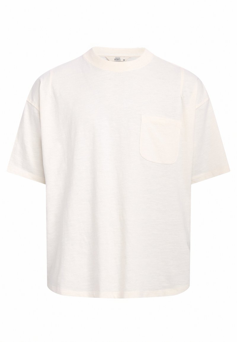 Redefined Rebel T-shirt basic wit Redefined Rebel T-shirt basic wit