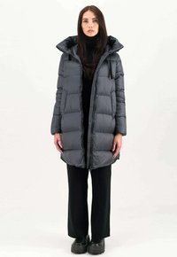 Bomboogie GENEVA - Piumino lungo - charcoal grey