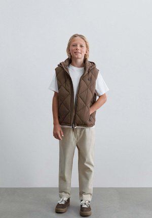 Scalpers, SCALPERS SCPUFFER VEST KIDS - Chaleco - brown