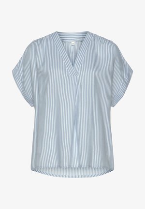 LASCANA Camicetta - hellblau weiß gestreift