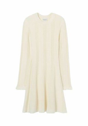 Claudie Pierlot, KNITTED DRESS - Vestido de punto - ecru