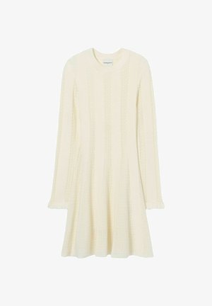 Claudie Pierlot, KNITTED DRESS - Vestido de punto - ecru