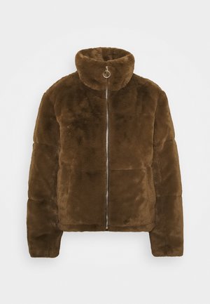 Winterjas - dark brown