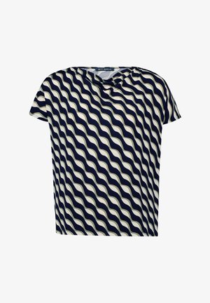 Betty Barclay, MIT WASSERFALLAUSSCHNITT - T-Shirt print - dark blue green