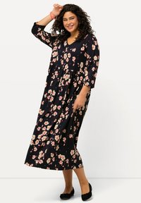 Ulla Popken Trikoomekko - dark blue