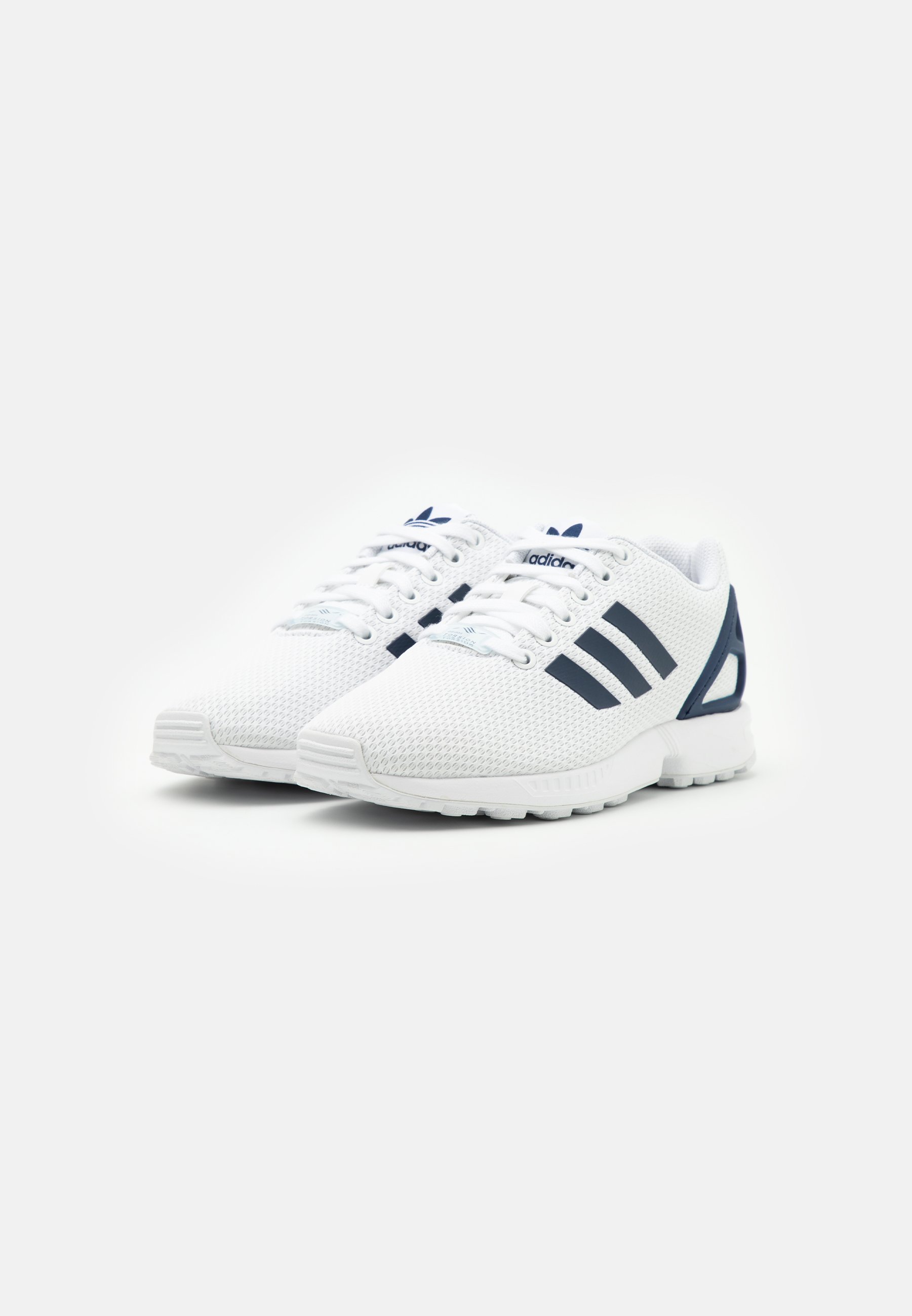 adidas flux white and black