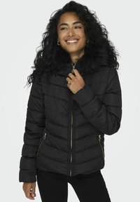 ONLY ONLELLAN HOOD LIFE - Giacca invernale - black