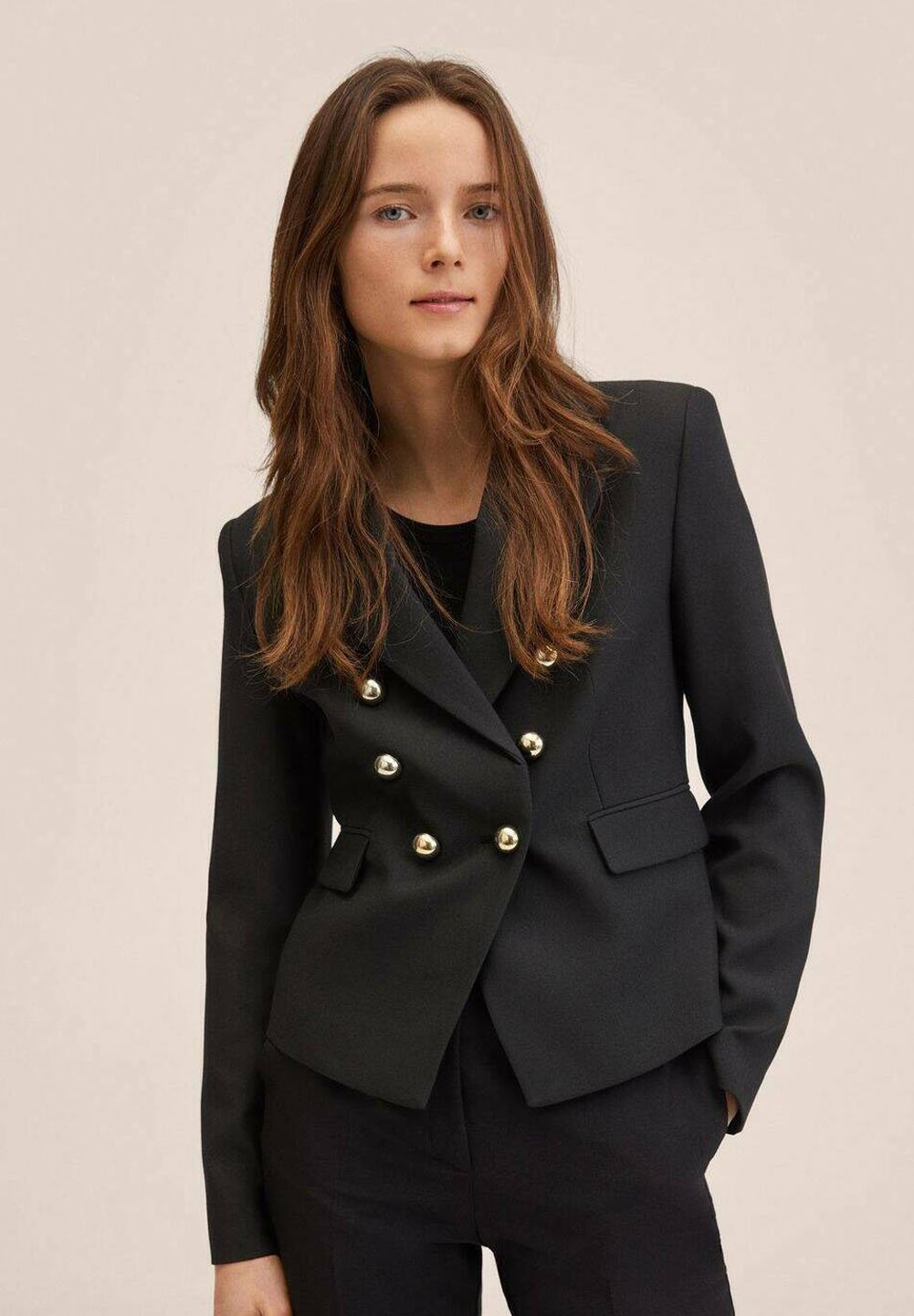 Mango OLI - Blazer - black/negro - Zalando.es