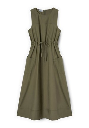 Motivi, VESTITO CON COULISSE - Robe de jour - verde militare