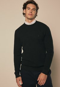 Next MOCK - Neule - green oxford