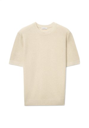 LAVORATA - T-shirt basique - beige melange
