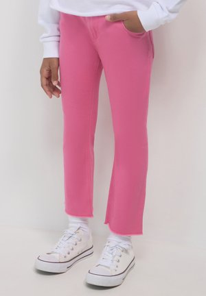 Flared Jeans - fucsia pastello
