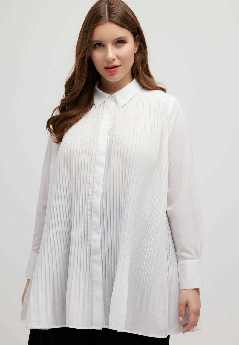 Ulla Popken Camicia - schneeweiß